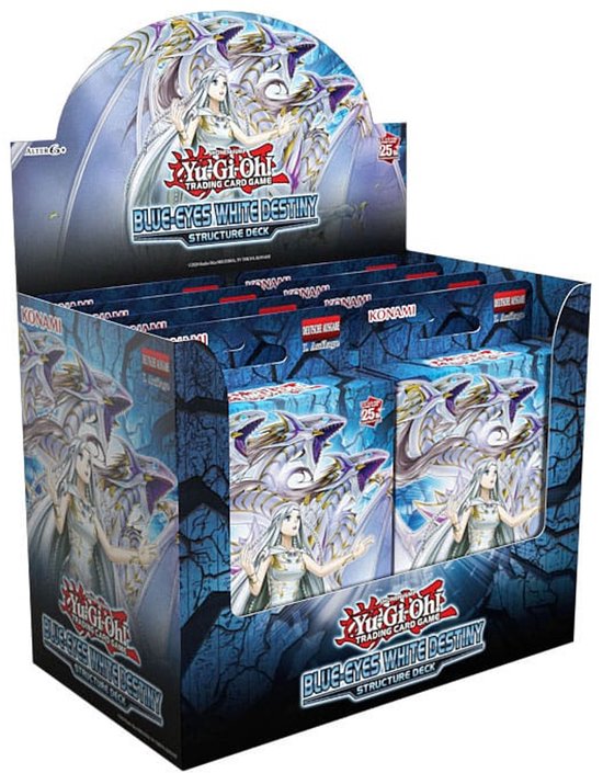 Yu-Gi-Oh! Blue-Eyes white Destiny Structure Deck - Sealed Display (8 decks)