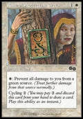 Rune of Protection: Green - Urza's Saga (Common) [USG-38]