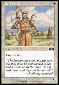 Serra Zealot - Urza's Saga (Common) [USG-46]
