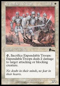 Expendable Troops - Urza's Legacy (Common) [ULG-8]