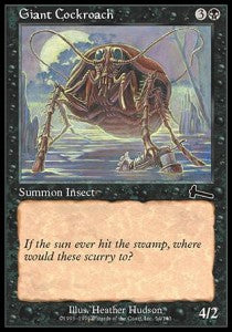 Giant Cockroach - Urza's Legacy (Common) [ULG-54]