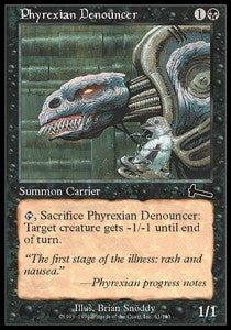 Phyrexian Denouncer - Urza's Legacy (Common) [ULG-61]