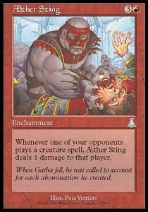 Aether Sting - Urza's Destiny (Uncommon) [UDS-76]