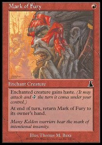 Mark of Fury - Urza's Destiny (Common) [UDS-93]