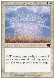 Circle of Protection: White - Sixth Edition (Common) [6ED-12]