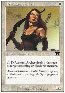 D'Avenant Archer - Sixth Edition (Common) [6ED-15]