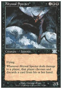 Abyssal Specter - Sixth Edition (Uncommon) [6ED-110]