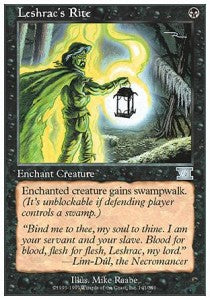 Leshrac's Rite - Sixth Edition (Uncommon) [6ED-141]