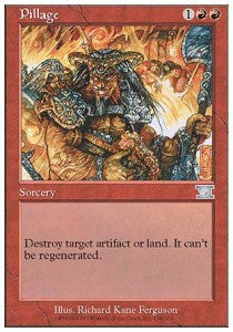 Pillage - Sixth Edition (Uncommon) [6ED-198]