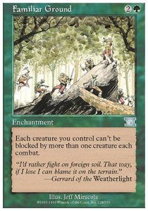 Familiar Ground - Sixth Edition (Uncommon) [6ED-228]