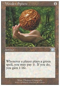 Wooden Sphere - Sixth Edition (Uncommon) [6ED-318]