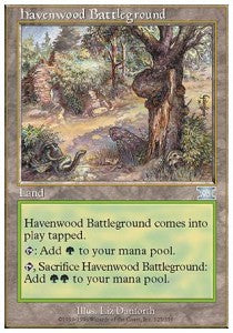 Havenwood Battleground - Sixth Edition (Uncommon) [6ED-325]