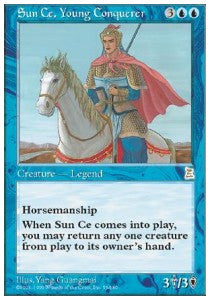 Sun Ce, Young Conquerer - Portal Three Kingdoms (Rare) [PTK-55]
