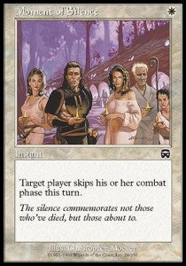 Moment of Silence - Mercadian Masques (Common) [MMQ-28]