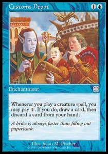 Customs Depot - Mercadian Masques (Uncommon) [MMQ-71]