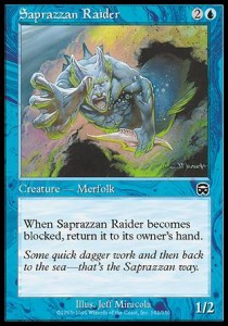 Saprazzan Raider - Mercadian Masques (Common) [MMQ-102]