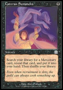 Cateran Summons - Mercadian Masques (Uncommon) [MMQ-126]