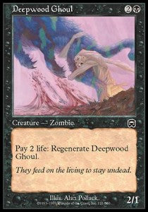 Deepwood Ghoul - Mercadian Masques (Common) [MMQ-131]