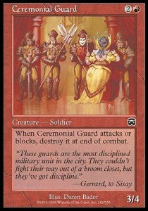 Ceremonial Guard - Mercadian Masques (Common) [MMQ-182]
