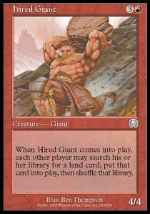 Hired Giant - Mercadian Masques (Uncommon) [MMQ-194]