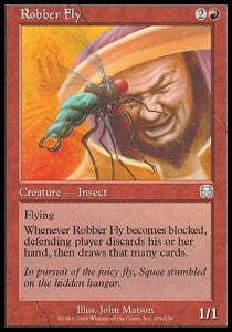 Robber Fly - Mercadian Masques (Uncommon) [MMQ-209]