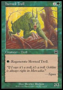 Horned Troll - Mercadian Masques (Common) [MMQ-251]