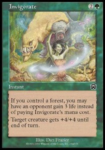 Invigorate - Mercadian Masques (Common) [MMQ-254]