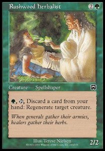 Rushwood Herbalist - Mercadian Masques (Common) [MMQ-265]