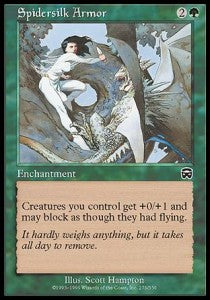 Spidersilk Armor - Mercadian Masques (Common) [MMQ-273]