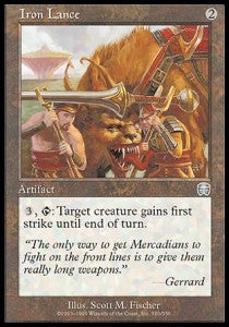 Iron Lance - Mercadian Masques (Uncommon) [MMQ-300]