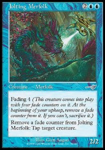 Jolting Merfolk - Nemesis (Uncommon) [NEM-34]