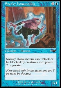 Sneaky Homunculus - Nemesis (Common) [NEM-44]