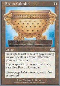 Bronze Calendar - Unglued (Uncommon) [UGL-71]