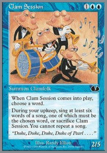 Clam Session - Unglued (Common) [UGL-20]