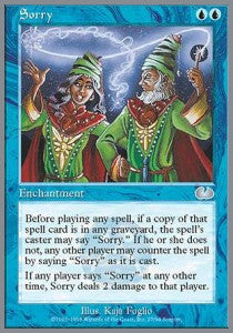 Sorry - Unglued (Uncommon) [UGL-27]