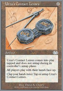 Urza's Contact Lenses - Unglued (Uncommon) [UGL-82]