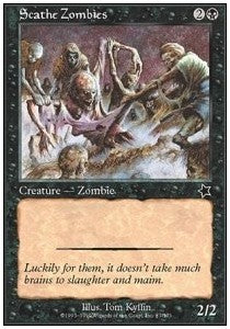 Scathe Zombies - Starter 1999 (Common) [S99-87]