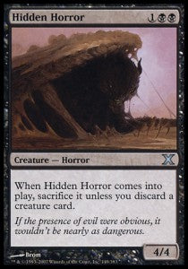 Hidden Horror - Tenth Edition (Uncommon) [10E-149]