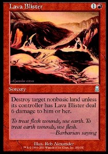 Lava Blister - Odyssey (Uncommon) [ODY-200]
