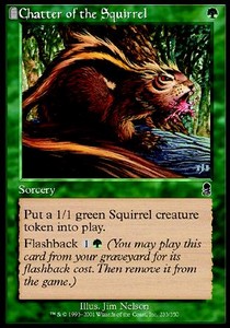 Chatter of the Squirrel - Odyssey (Common) [ODY-233]