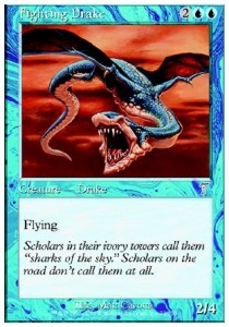 Fighting Drake - Seventh Edition (Uncommon) [7ED-73]