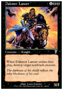 Dakmor Lancer - Seventh Edition (Uncommon) [7ED-126]