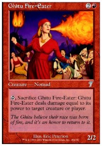 Ghitu Fire-Eater - Seventh Edition (Uncommon) [7ED-184]