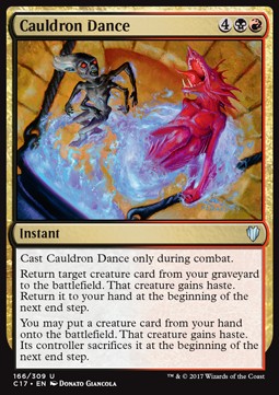 Cauldron Dance - Commander 2017 (Uncommon) [C17-166]