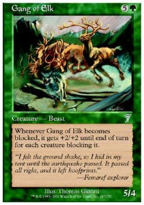 Gang of Elk - Seventh Edition (Uncommon) [7ED-247]