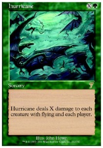 Hurricane - Seventh Edition (Rare) [7ED-252]