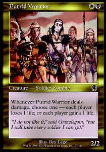 Putrid Warrior - Apocalypse (Common) [APC-117]