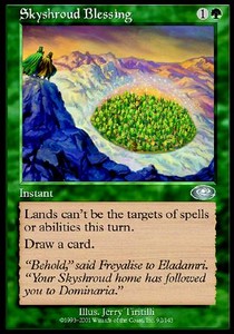 Skyshroud Blessing - Planeshift (Uncommon) [PLS-92]
