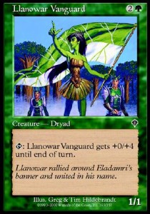 Llanowar Vanguard - Invasion (Common) [INV-197]