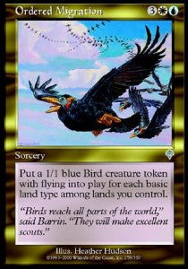 Ordered Migration - Invasion (Uncommon) [INV-258]